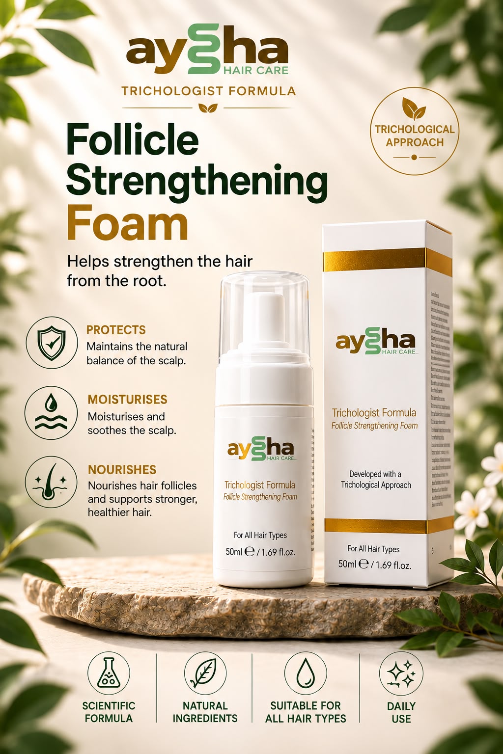 Follicle Strengthening Foam